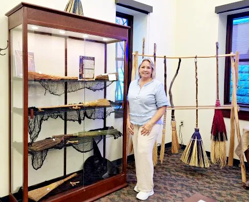 Lepper Library October display